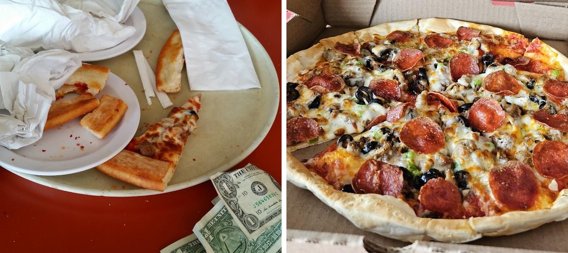 D J's Pizza Menu